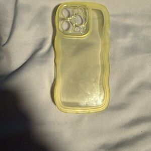 Sleek Yellow Phone Case